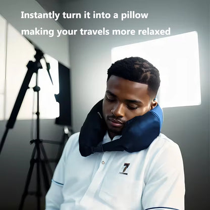 Multifunctional Neck Pillow Crossbody Bag