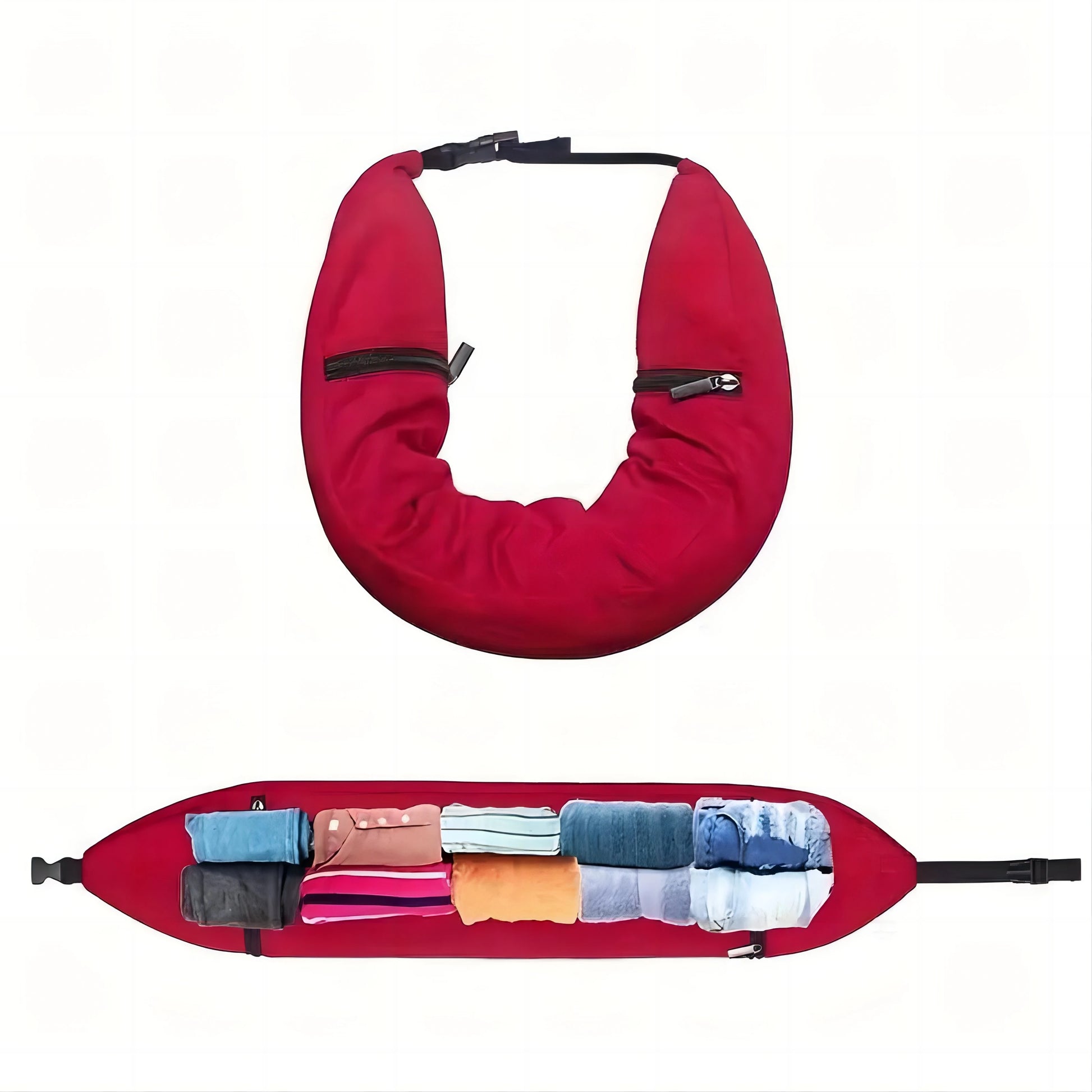 Multifunctional Neck Pillow Crossbody Bag