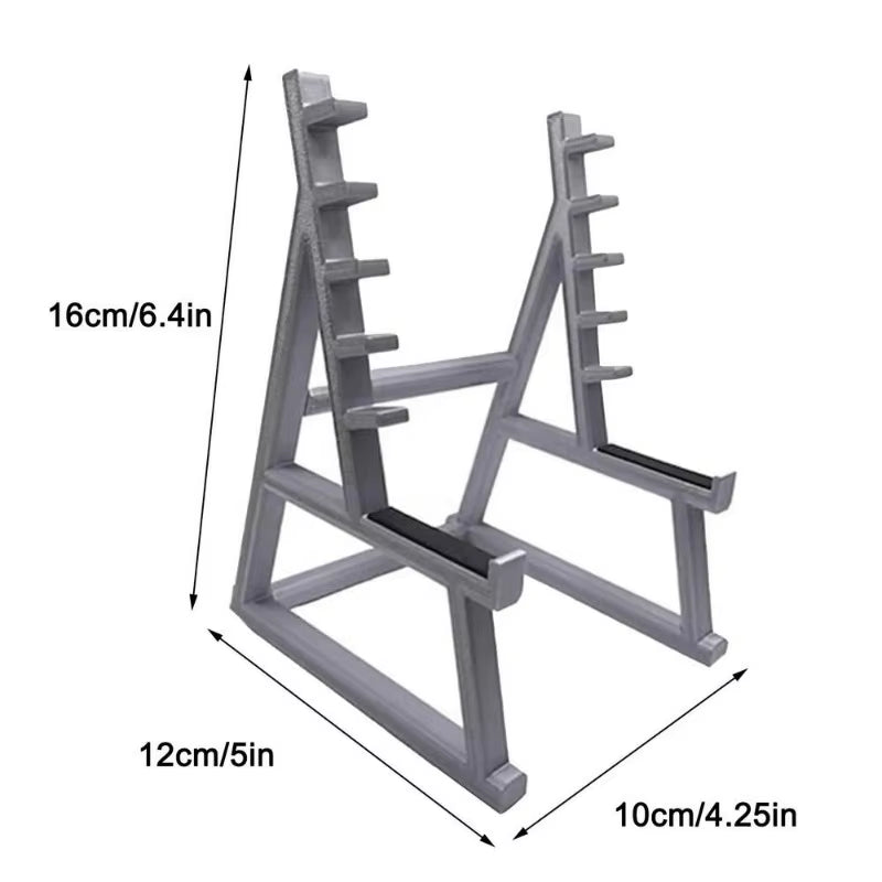  Barbell Design Squat Rack Pen Stand Holder 